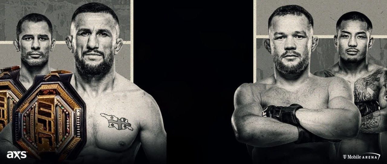 Прямая трансляция UFC 323: Двалишвили – Ян 2. Где смотреть онлайн, полный кард 7 декабря